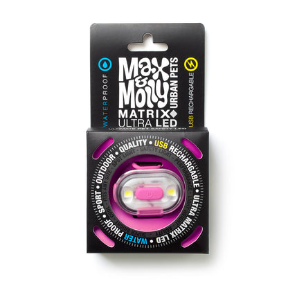 Matrix Ultra LED - Luz de seguridad Rosa