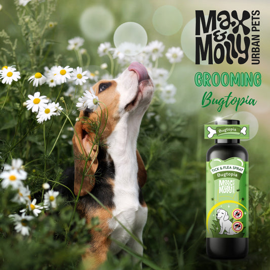 Repelente de garrapatas y pulgas, Bugtopia, 150 ml/5oz