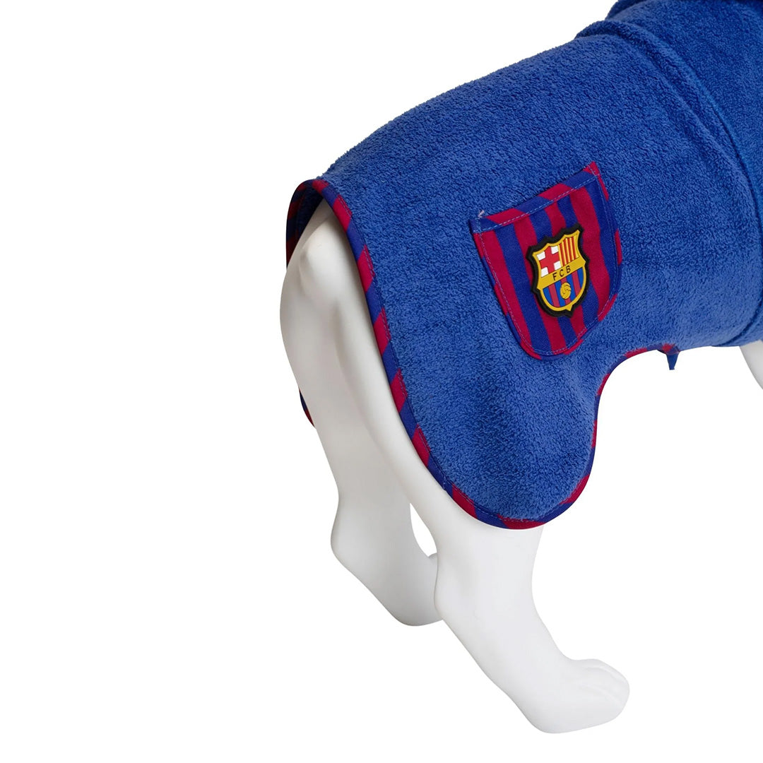 Albornoz para perros - FC Barcelona