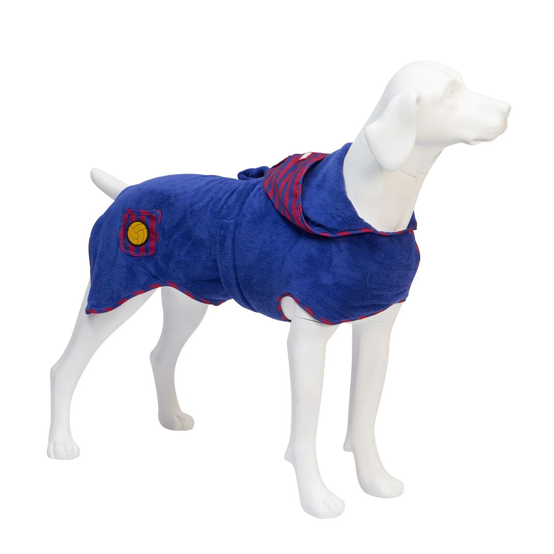 Albornoz para perros - FC Barcelona