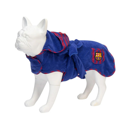 Albornoz para perros - FC Barcelona