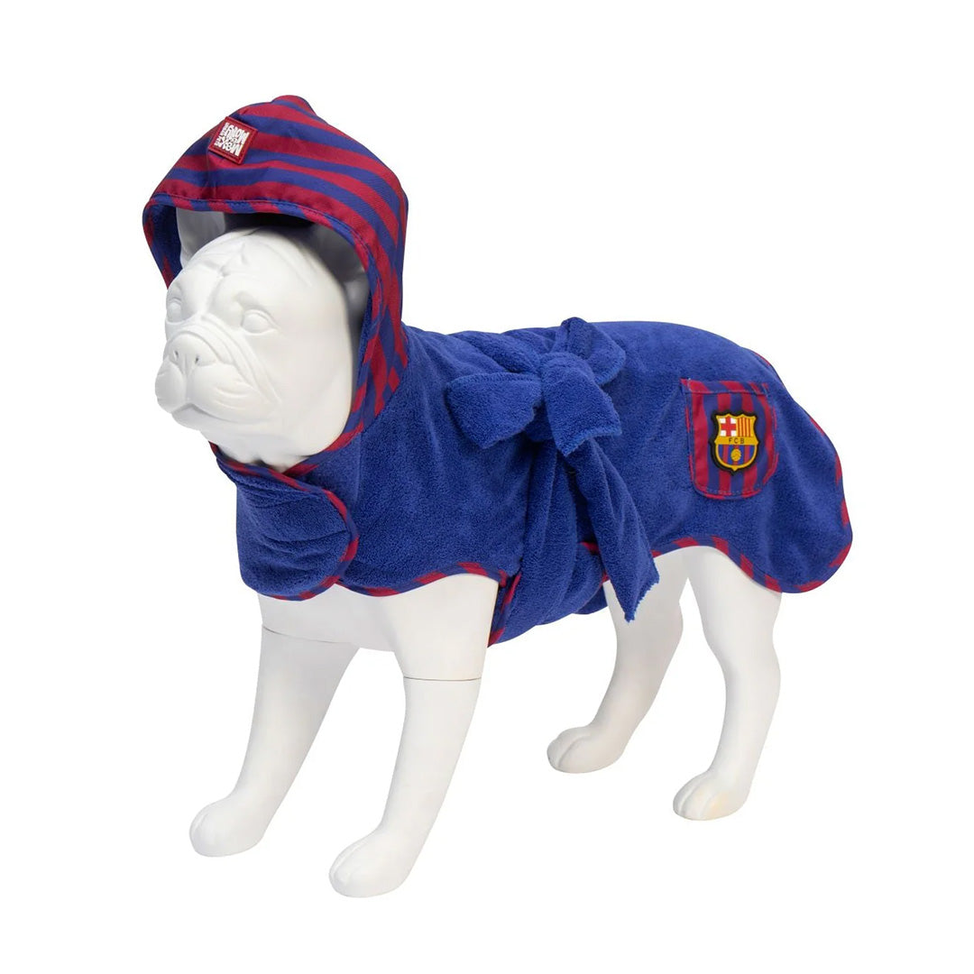 Albornoz para perros - FC Barcelona