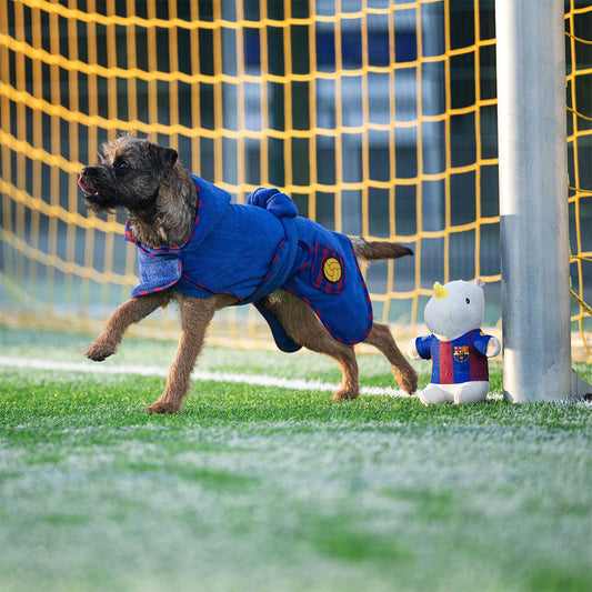 Albornoz para perros - FC Barcelona